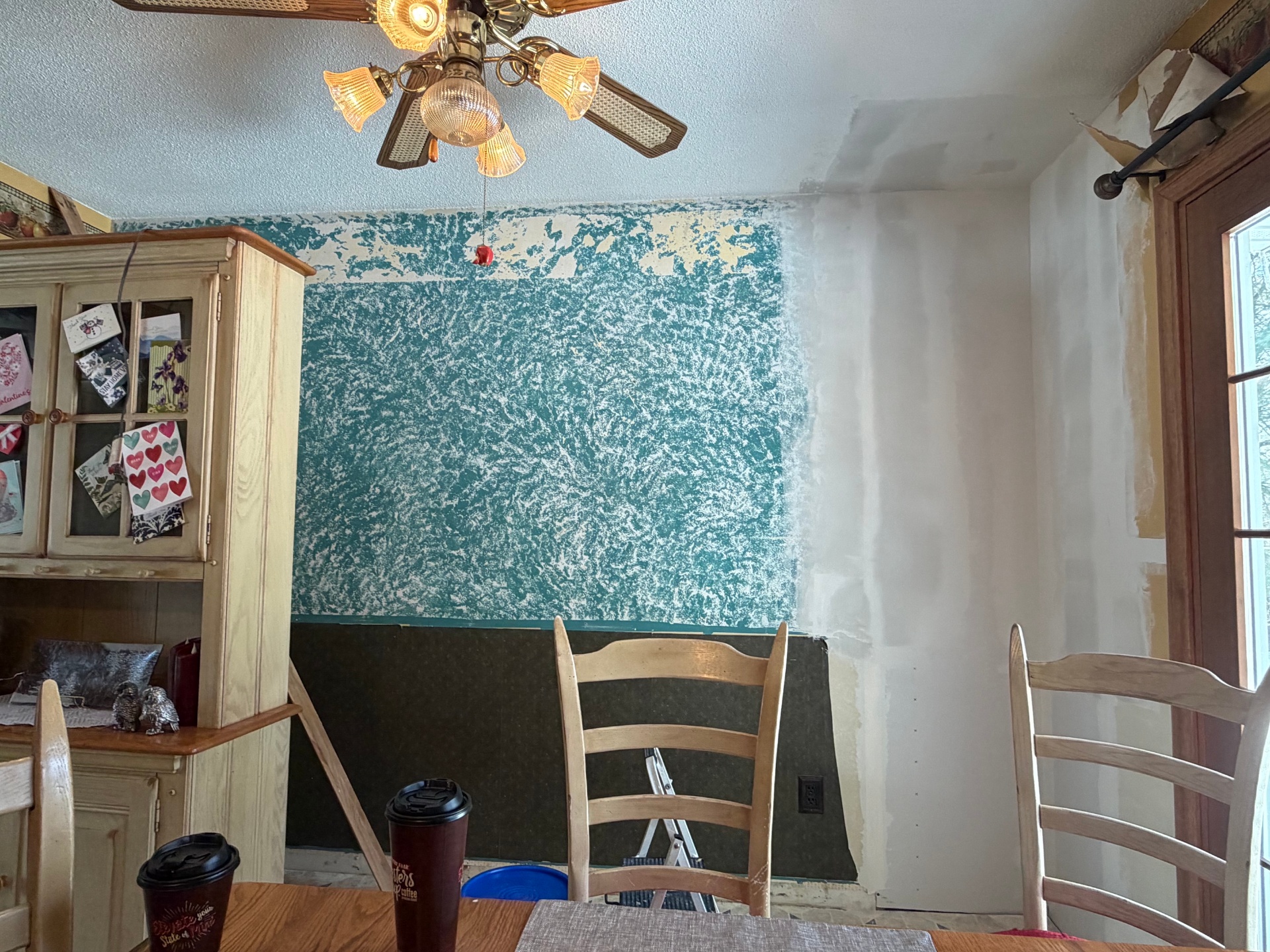 Trim Work — before